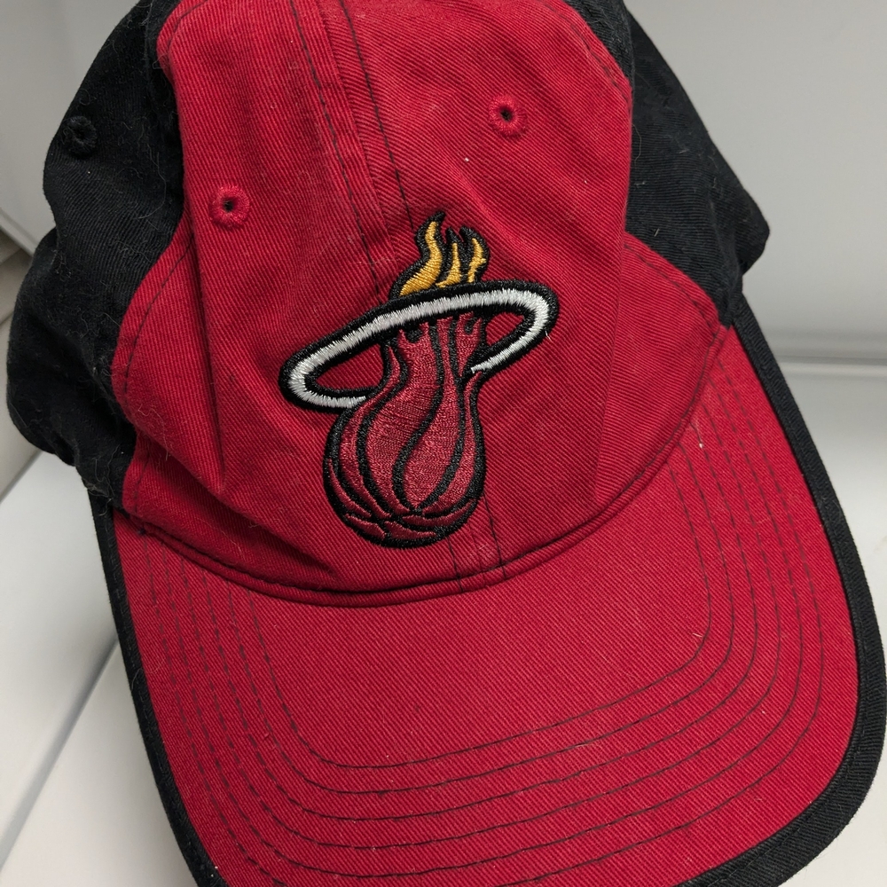 Miami Heat Red and Black Cap